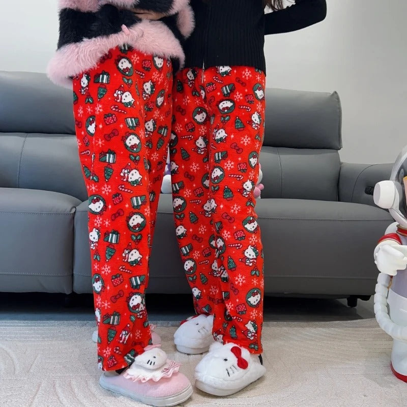 Pantalon de pyjama Hello Kitty Noël