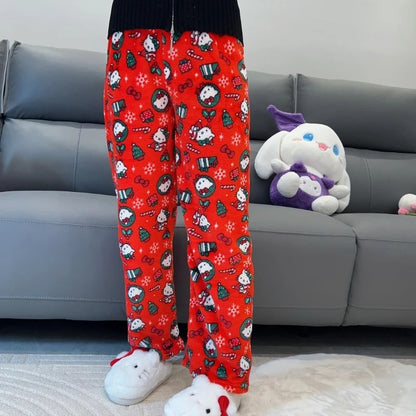Pantalon de pyjama Hello Kitty Noël