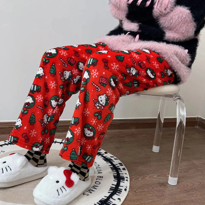 Pantalon de pyjama Hello Kitty Noël